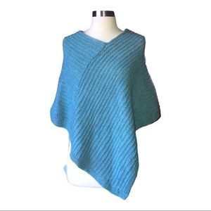 Poncho Knitting Pattern One size